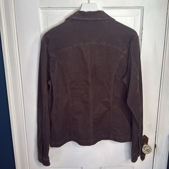 EQL In Motion Brown Corduroy Jacket New with Tag W1119 Size L - Picture 9 of 10